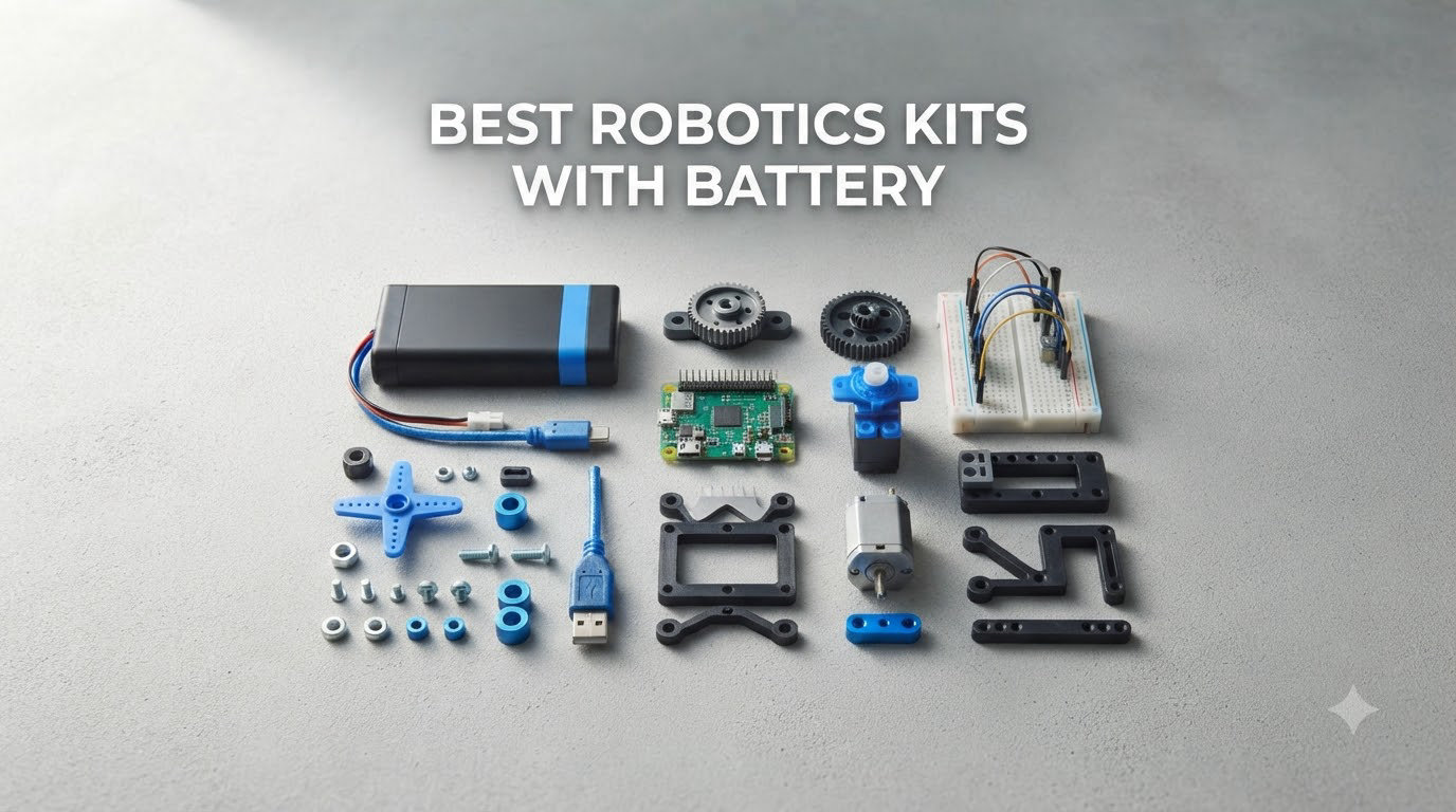 best robotics kits with battery