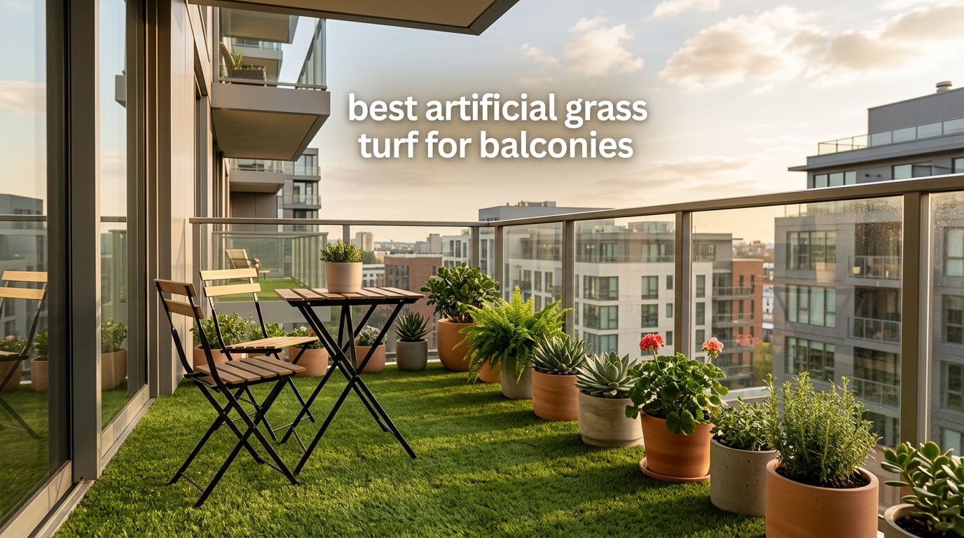 best artificial grass turf for balconies