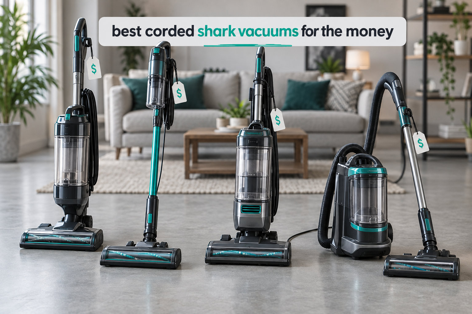 best corded shark vacuums for the money