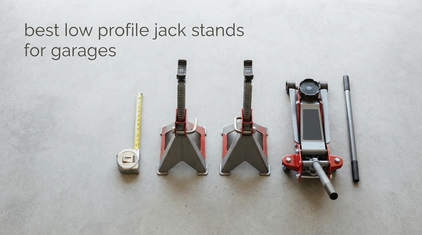 best low profile jack stands for garages