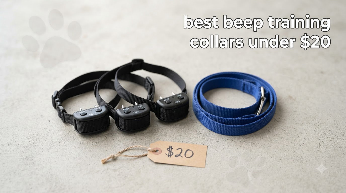 best beep training collars under $20