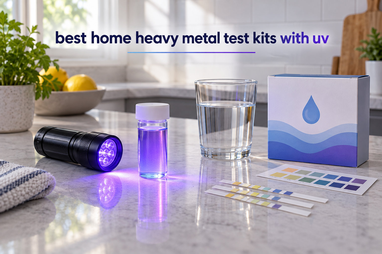 best home heavy metal test kits with uv