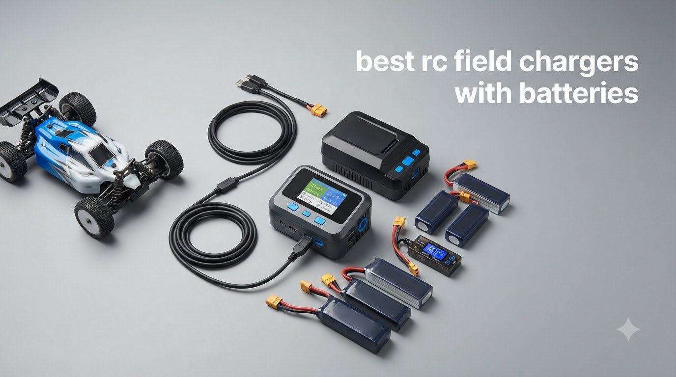 best rc field chargers with batteries