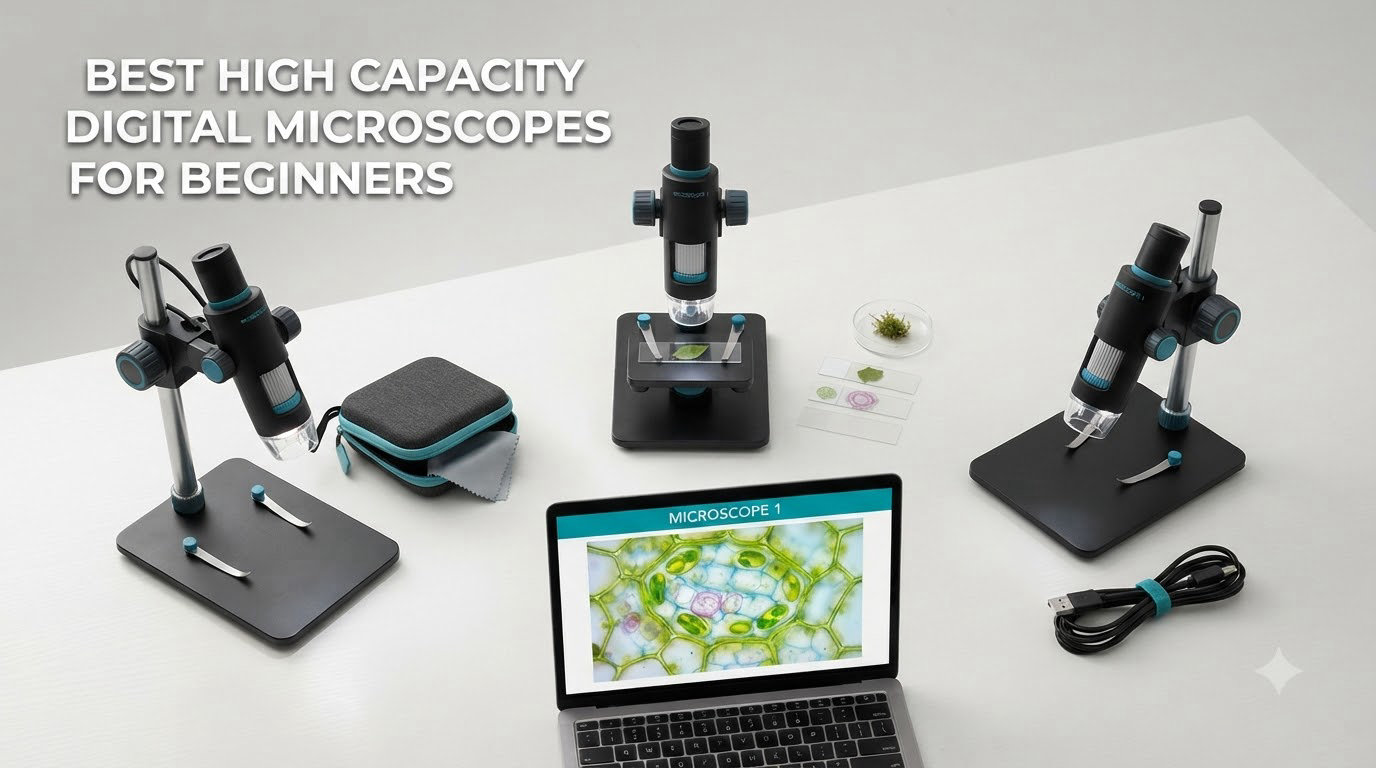 best high capacity digital microscopes for beginners