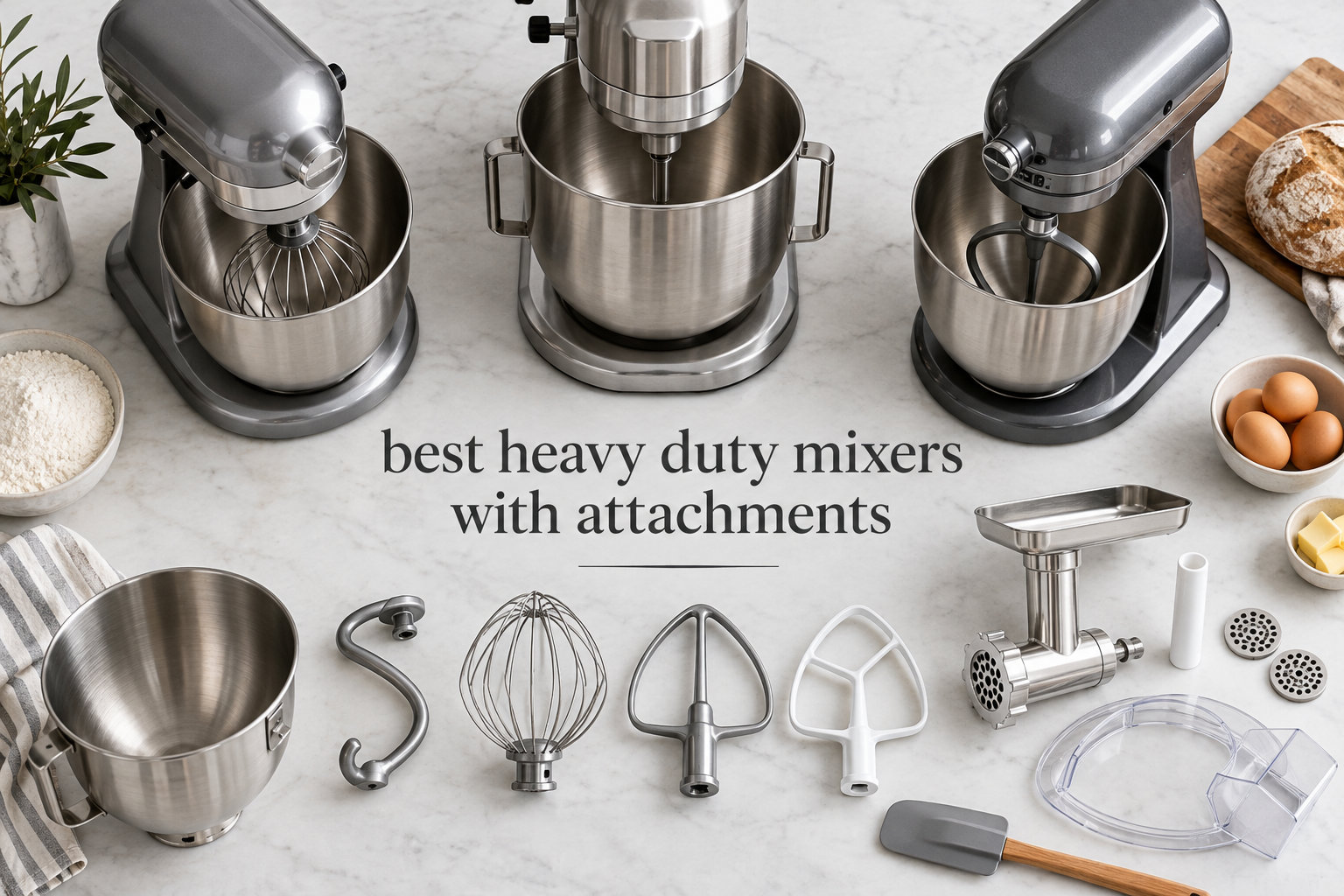 best heavy duty mixers with attachments