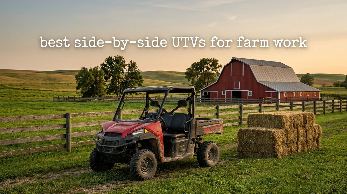 best side-by-side UTVs for farm work