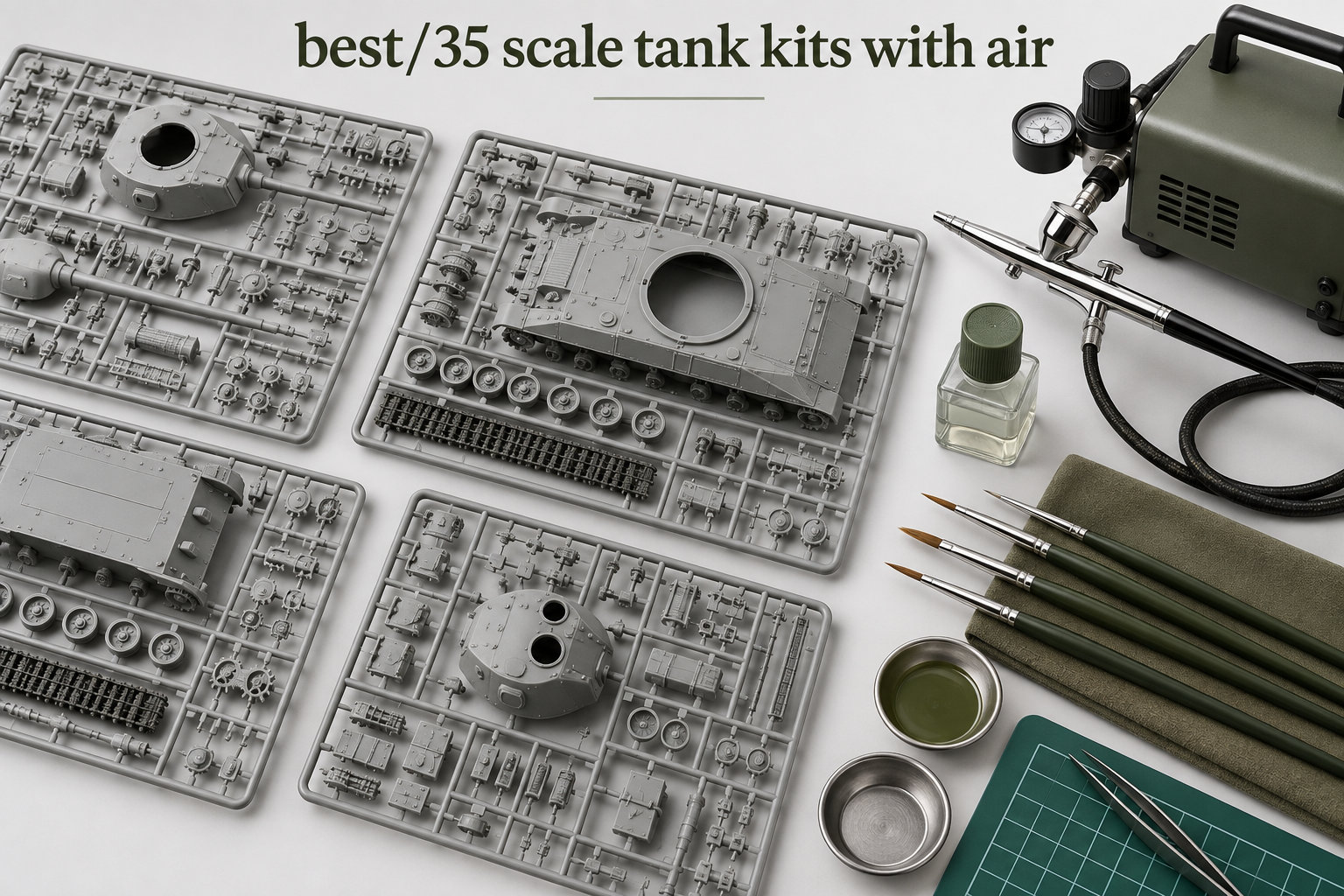 best 1/35 scale tank kits with air