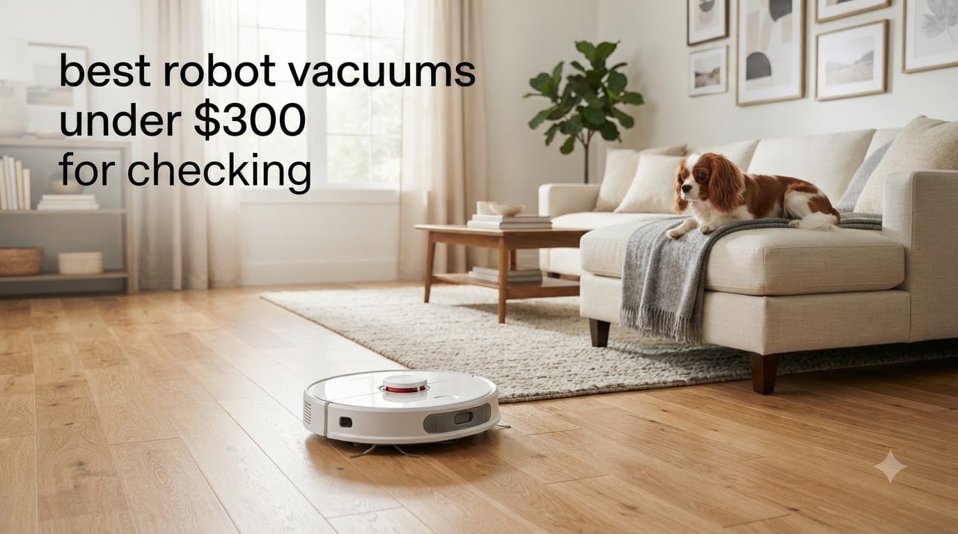 best robot vacuums under $300 for checking