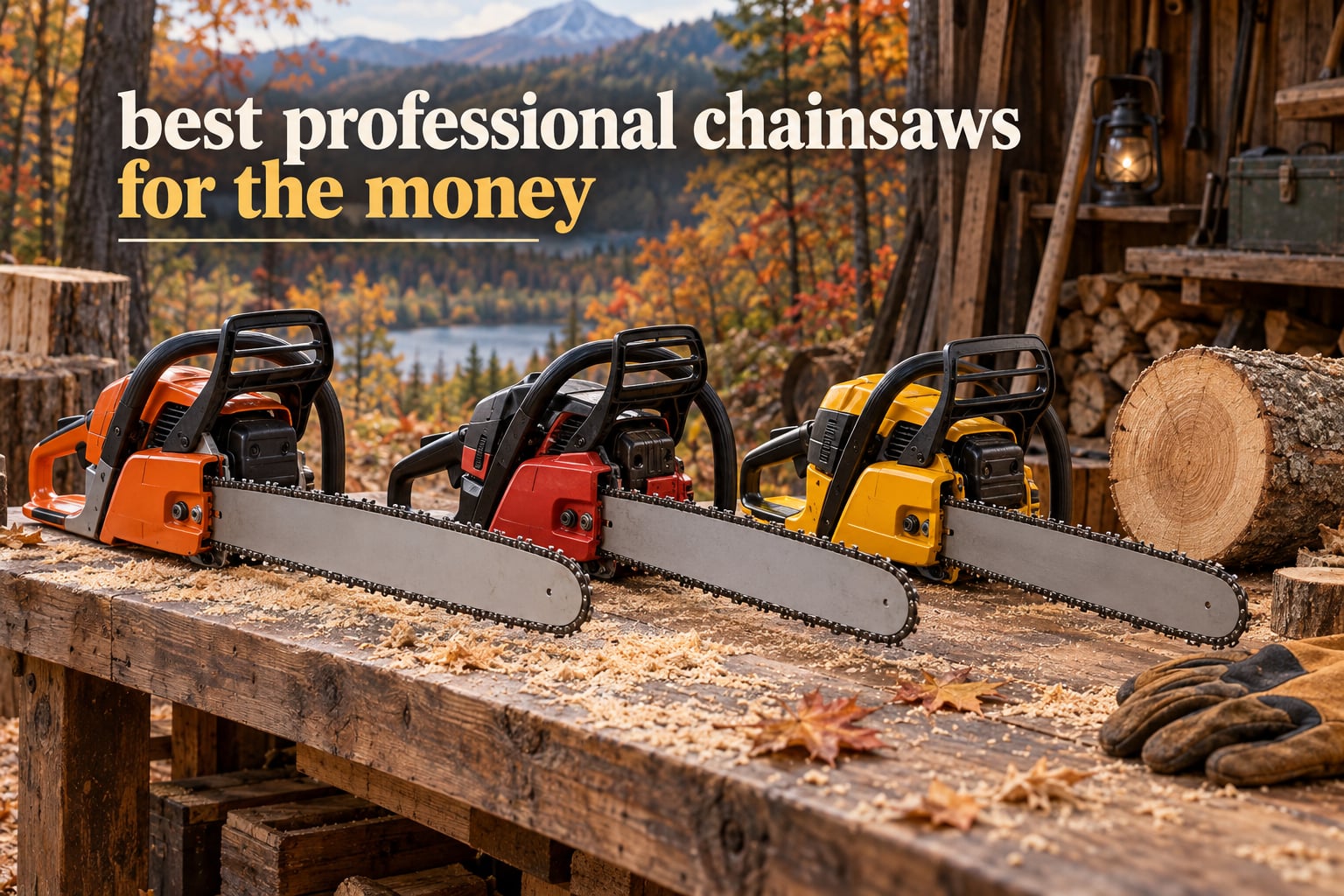 best professional chainsaws for the money