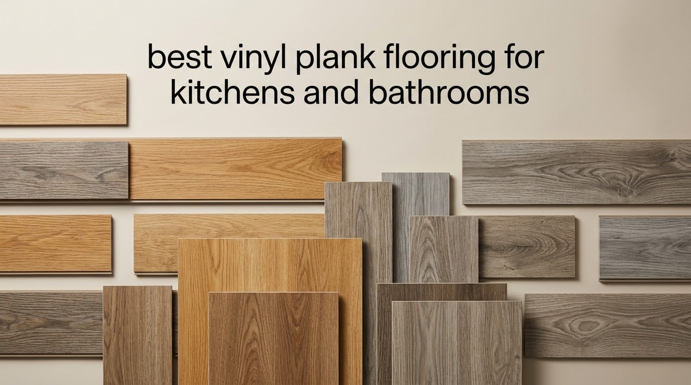 best vinyl plank flooring for kitchens and bathrooms