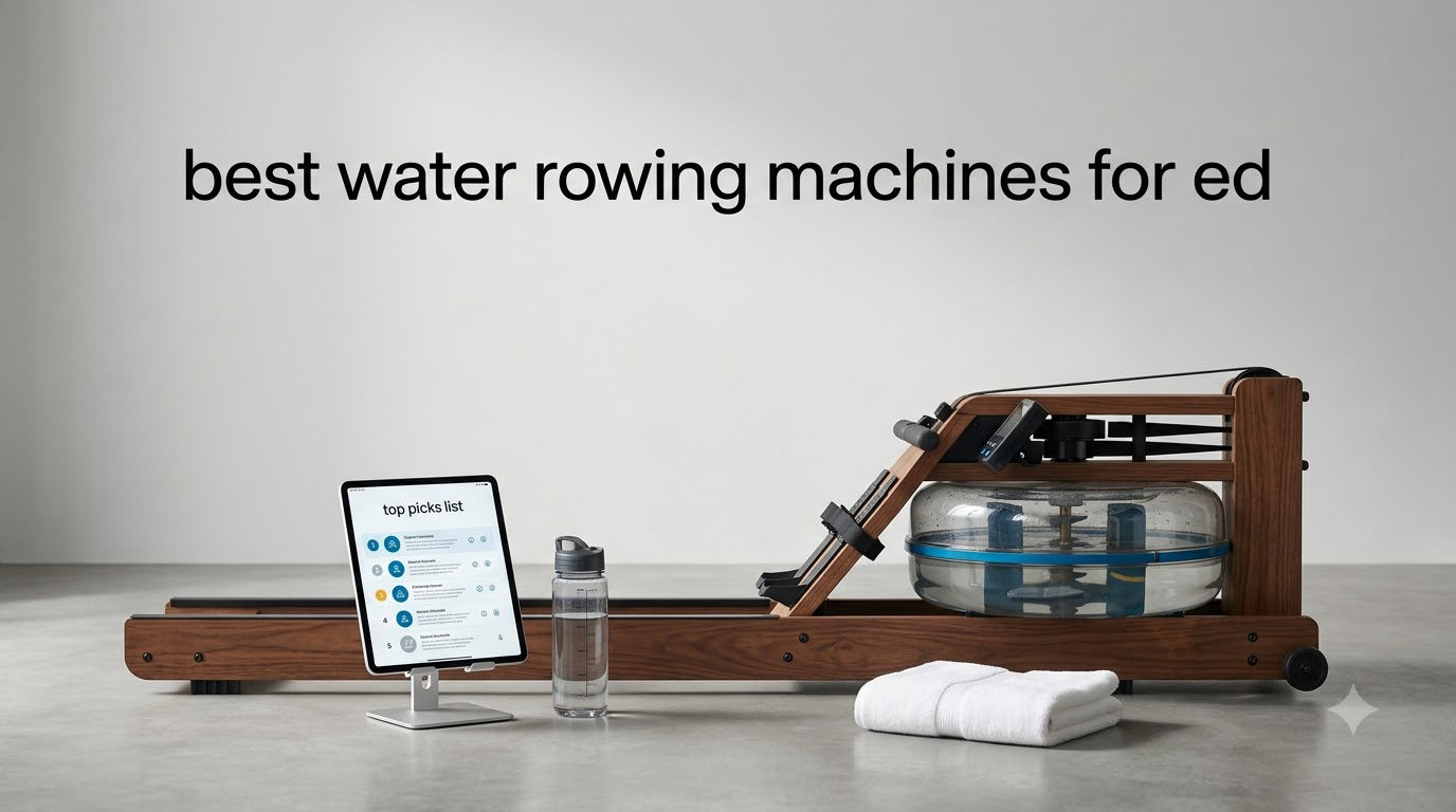 best water rowing machines for ed