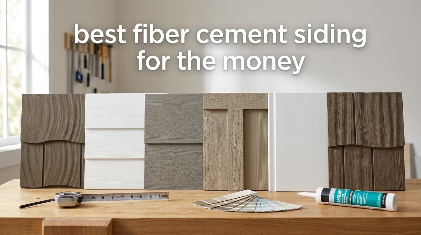 best fiber cement siding for the money