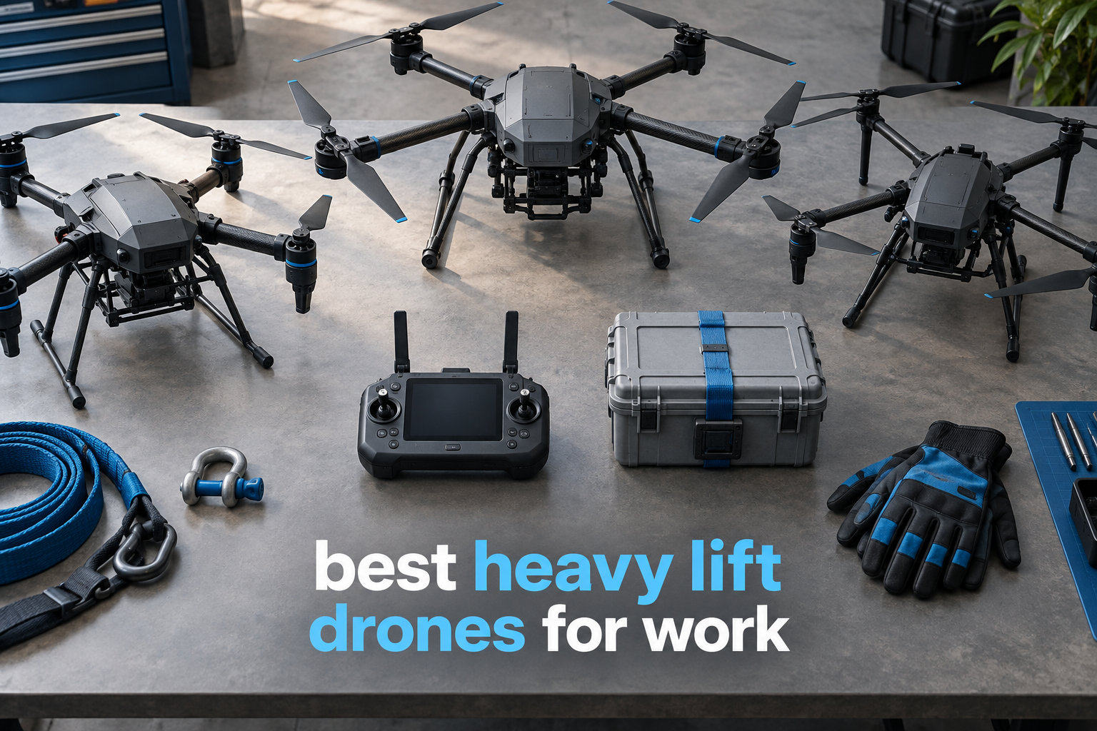 best heavy lift drones for work