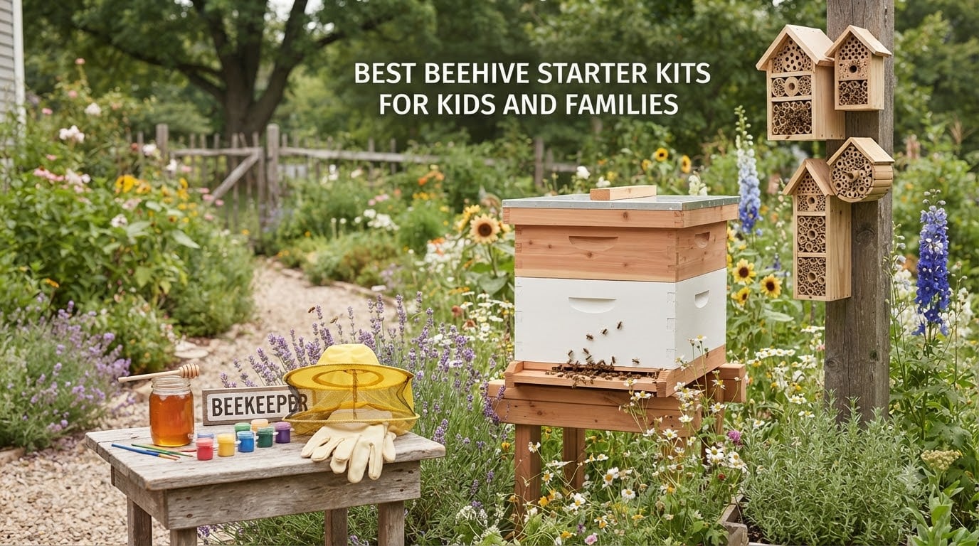 best beehive starter kits for kids and families