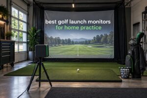best golf launch monitors for home practice