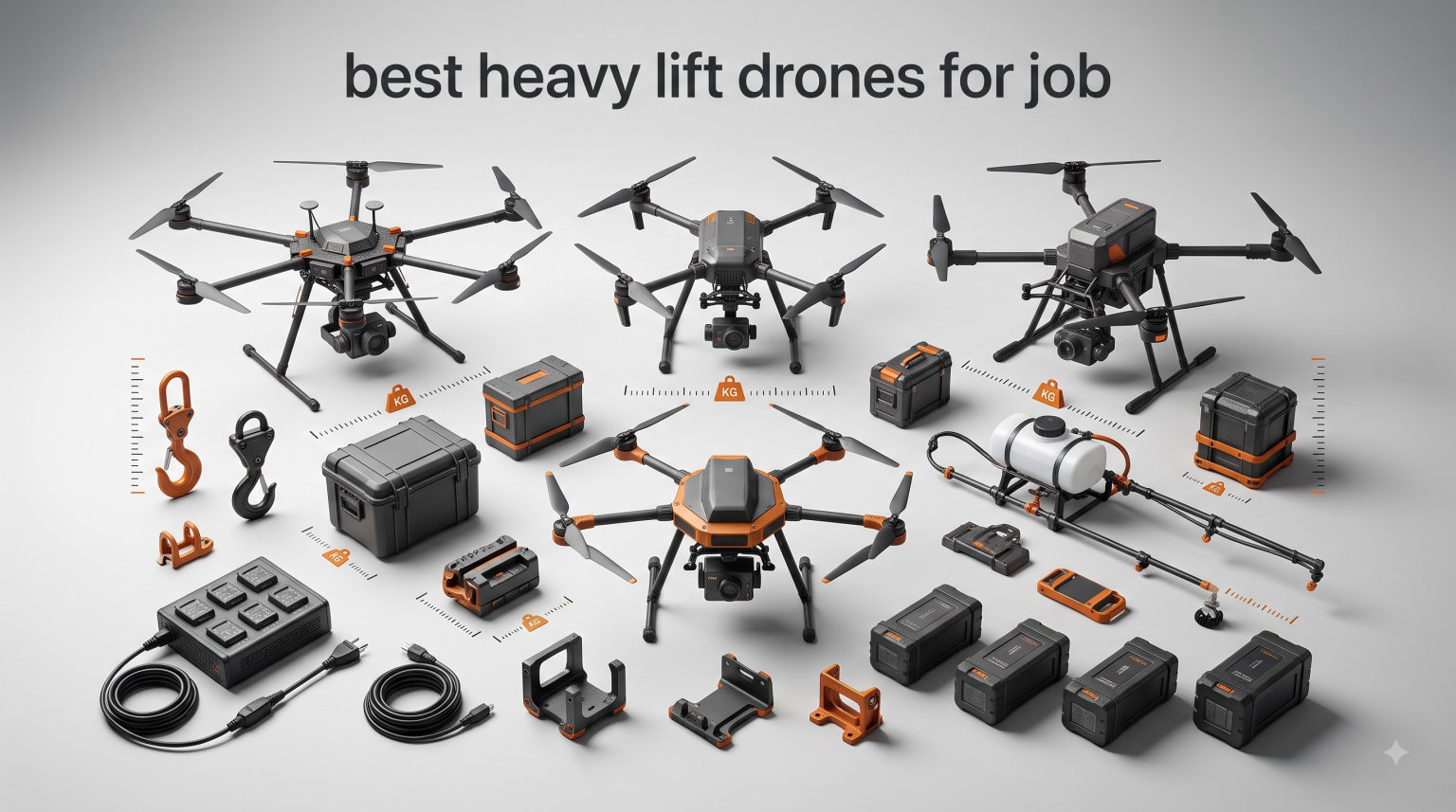 best heavy lift drones for job