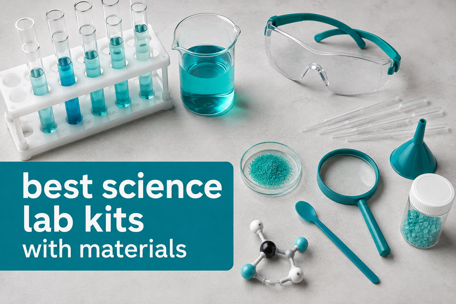 best science lab kits with materials