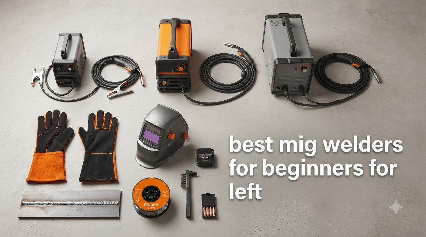 best mig welders for beginners for left