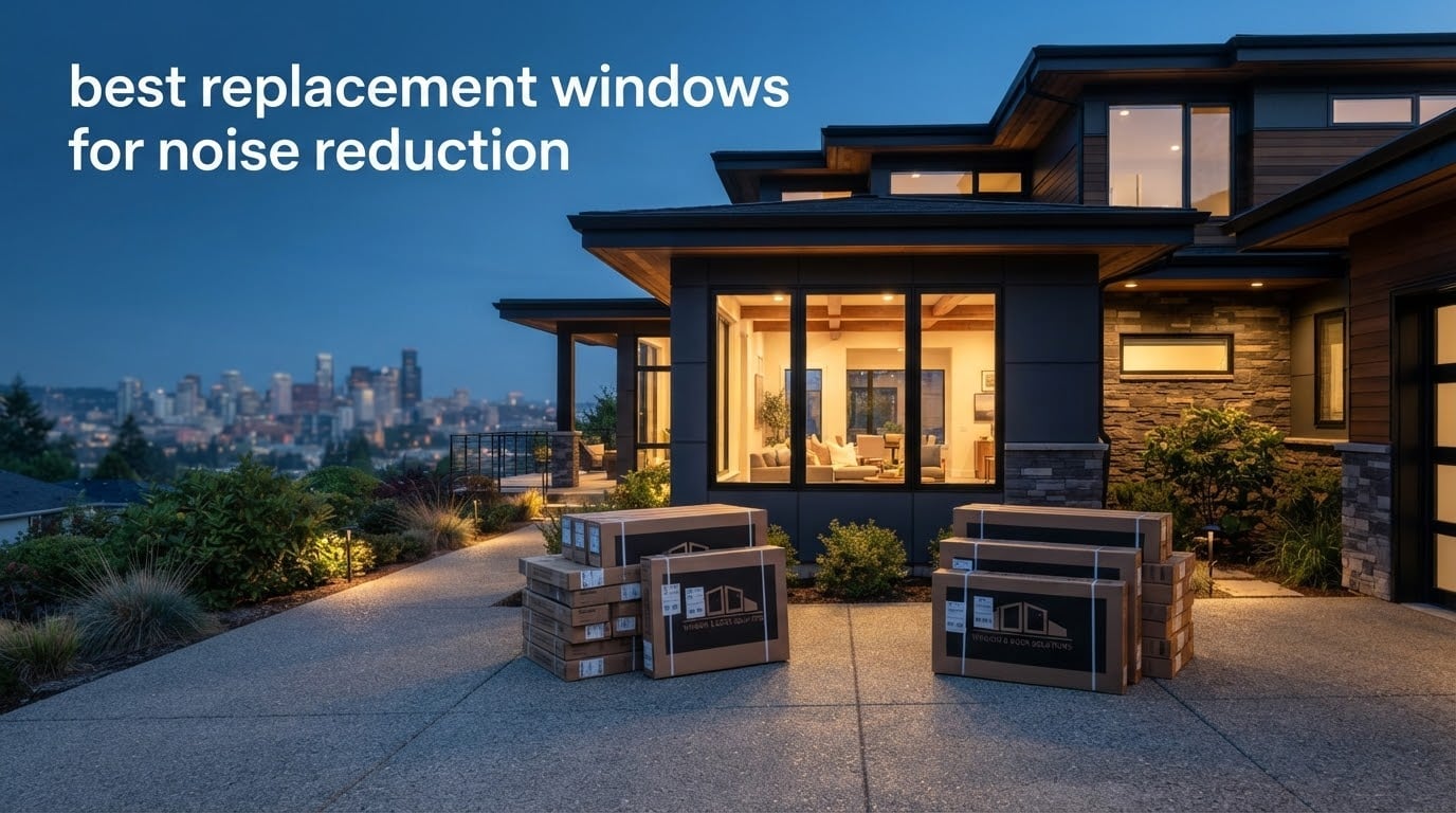 best replacement windows for noise reduction