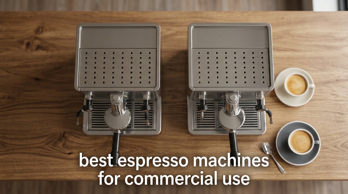 best espresso machines for commercial use