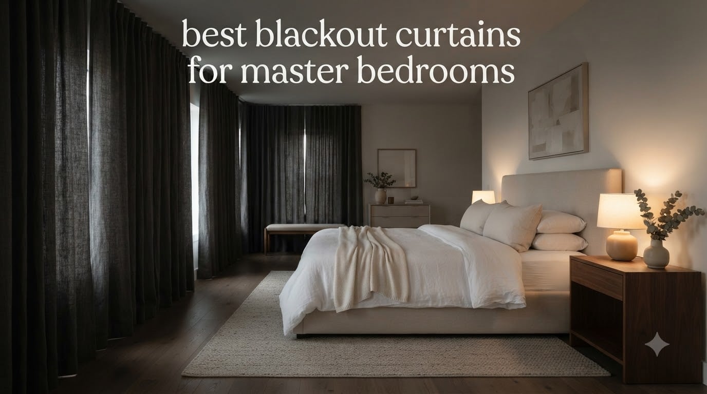 best blackout curtains for master bedrooms