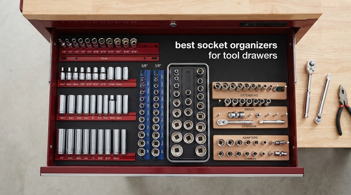 best socket organizers for tool drawers