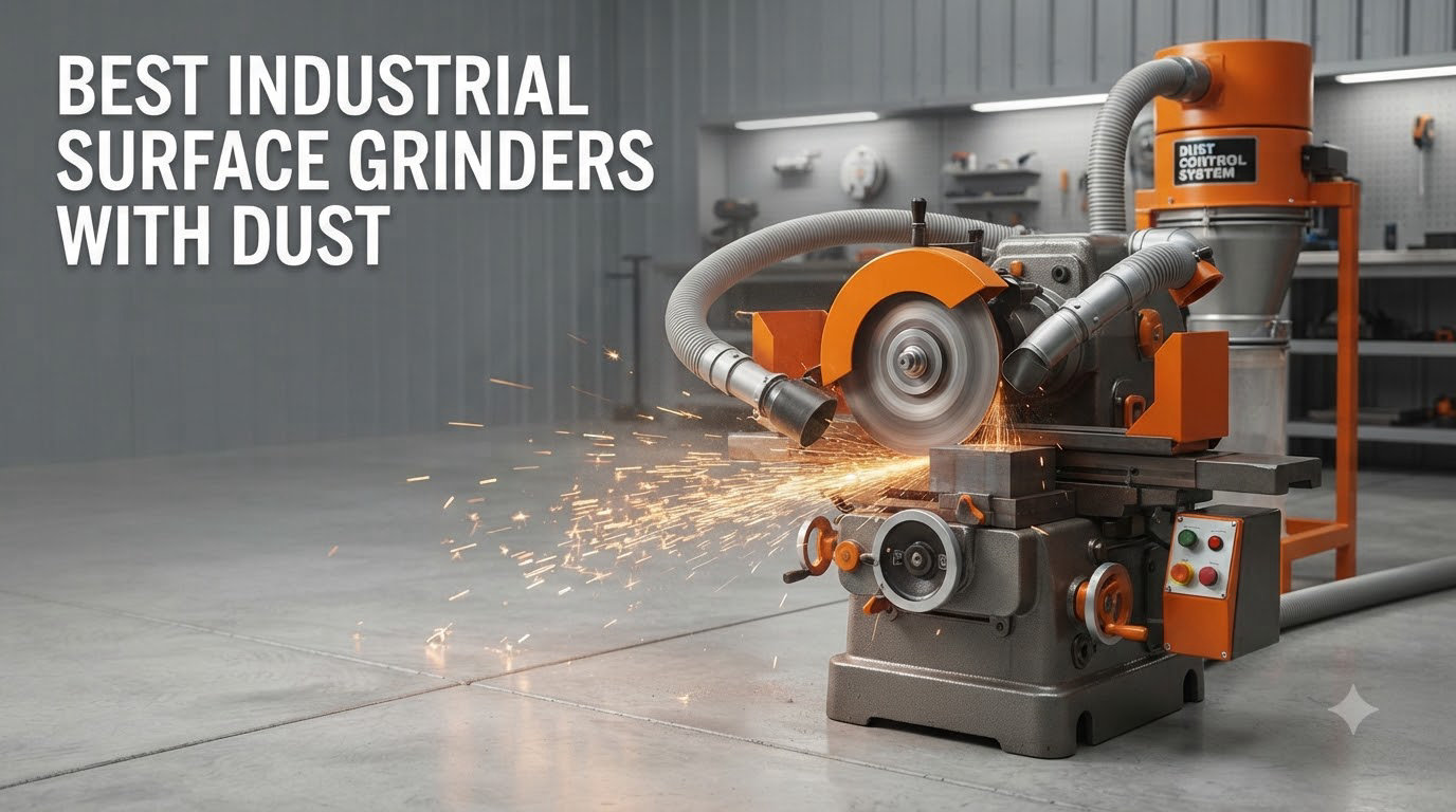 best industrial surface grinders with dust