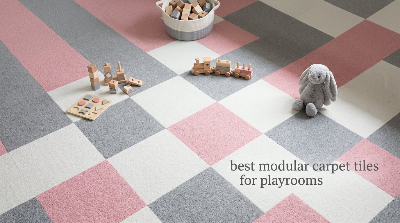 best modular carpet tiles for playrooms