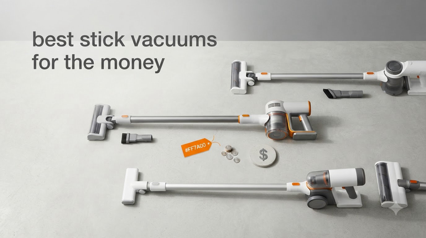 best stick vacuums for the money
