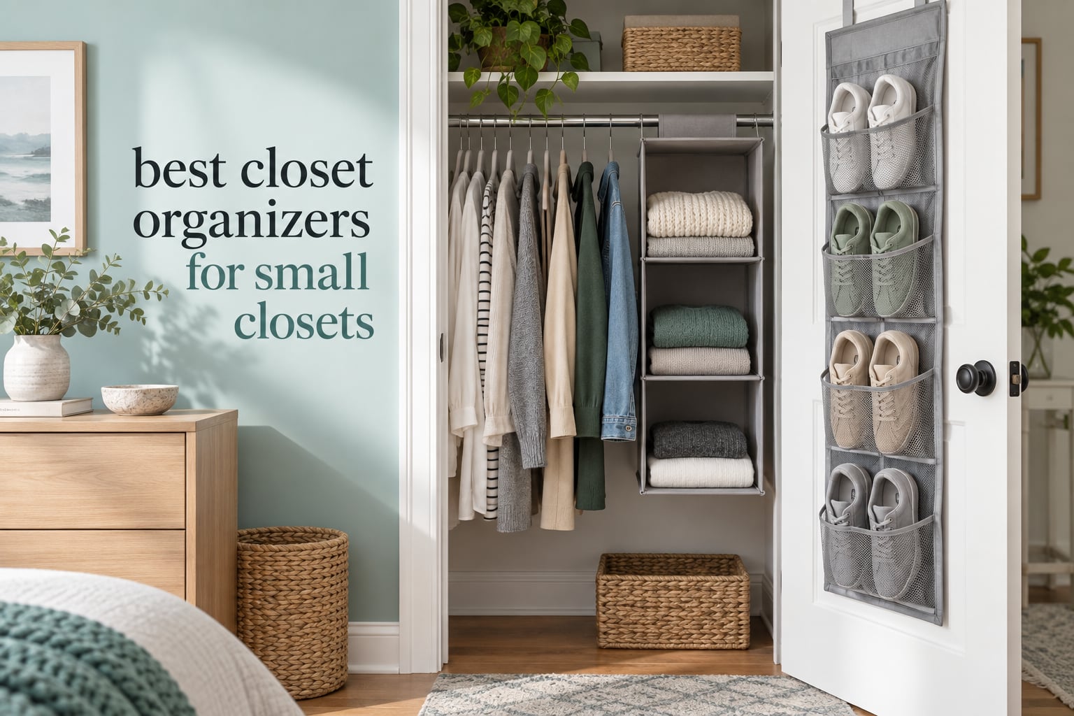 best closet organizers for small closets