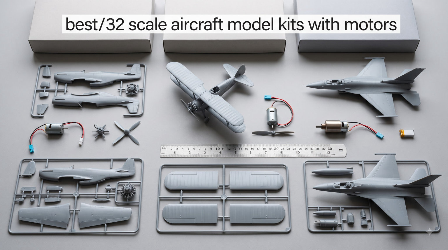 best 1/32 scale aircraft model kits with motors