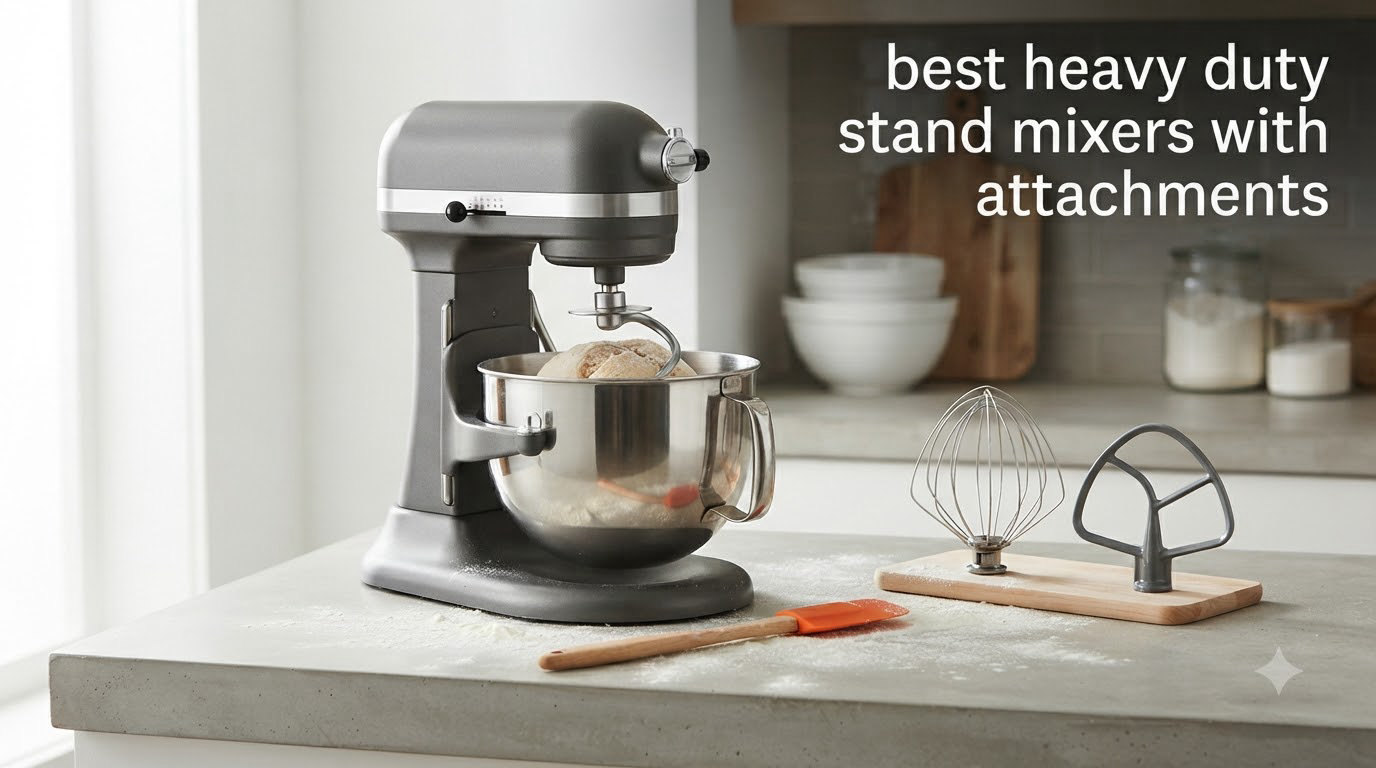 best heavy duty stand mixers with attachments