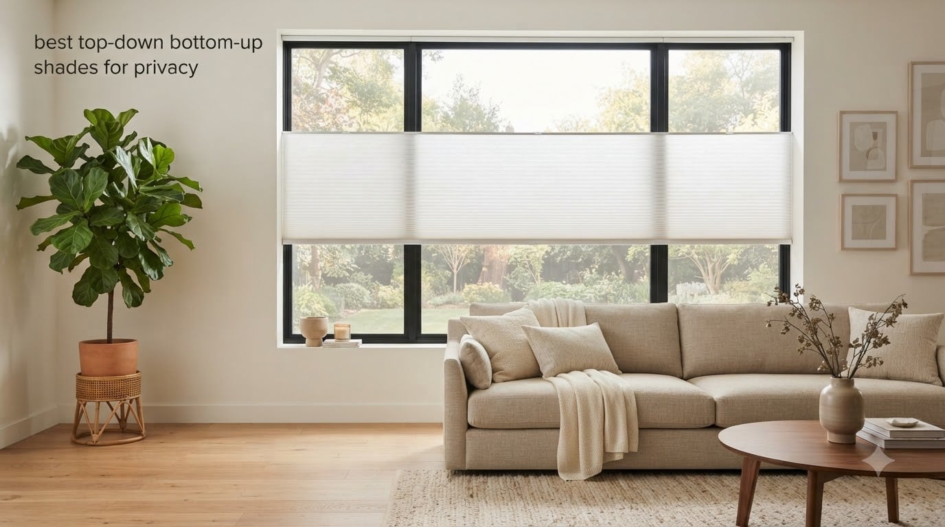 best top-down bottom-up shades for privacy