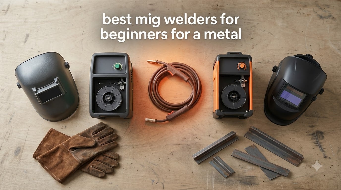 best mig welders for beginners for a metal