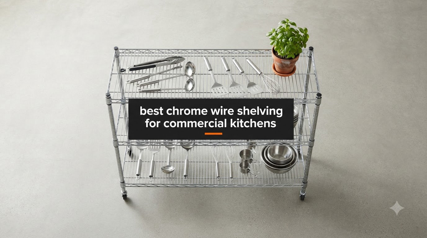 best chrome wire shelving for commercial kitchens