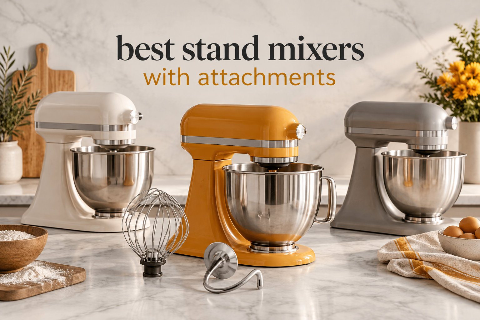 best stand mixers with attachments