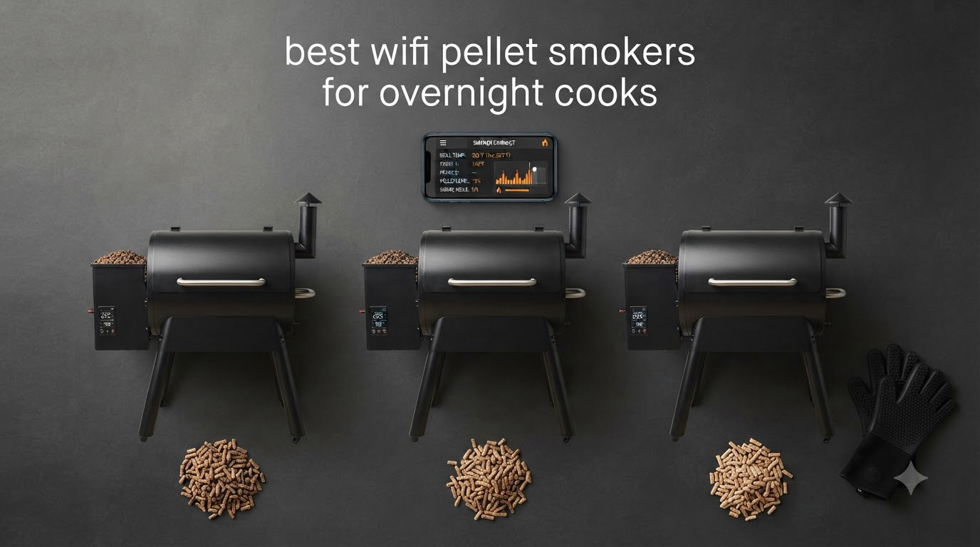 best wifi pellet smokers for overnight cooks