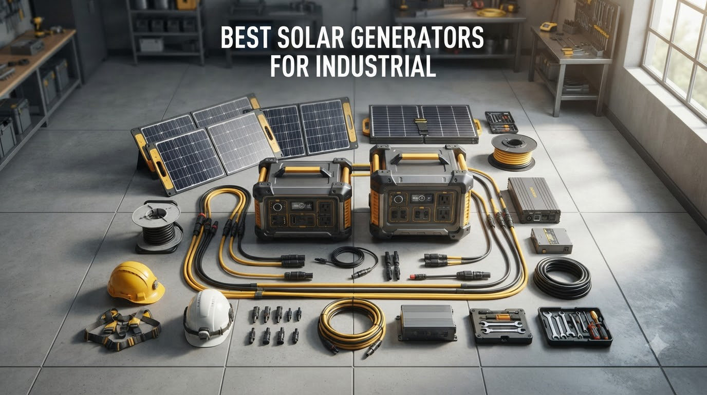best solar generators for industrial