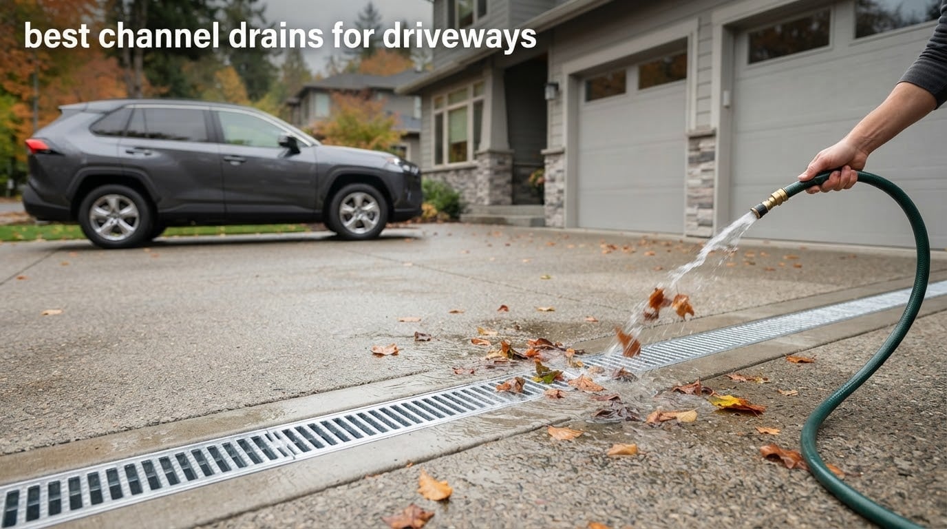 best channel drains for driveways