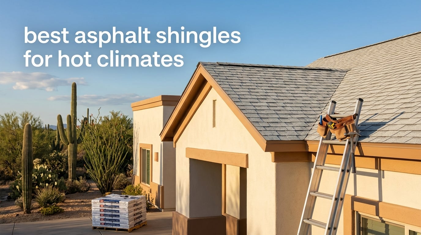 best asphalt shingles for hot climates