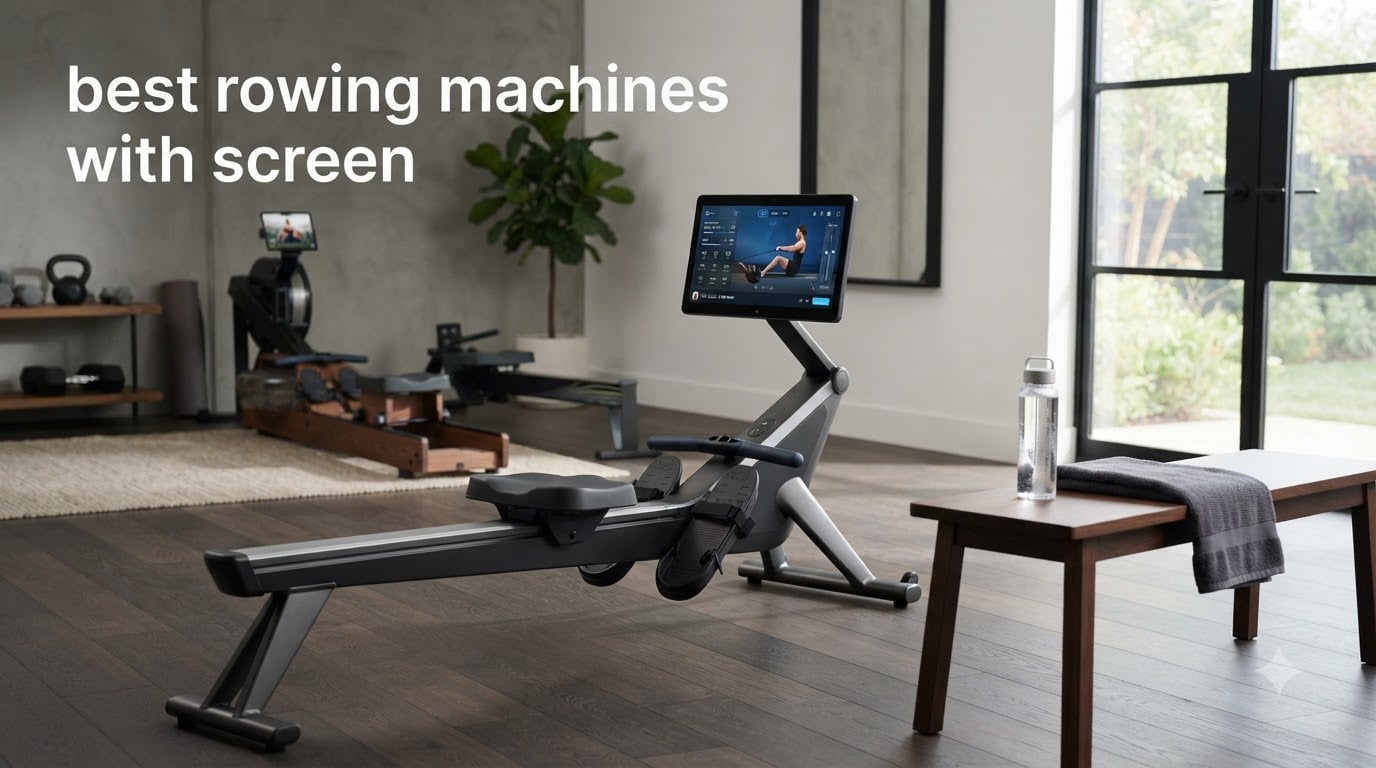 best rowing machines with screen