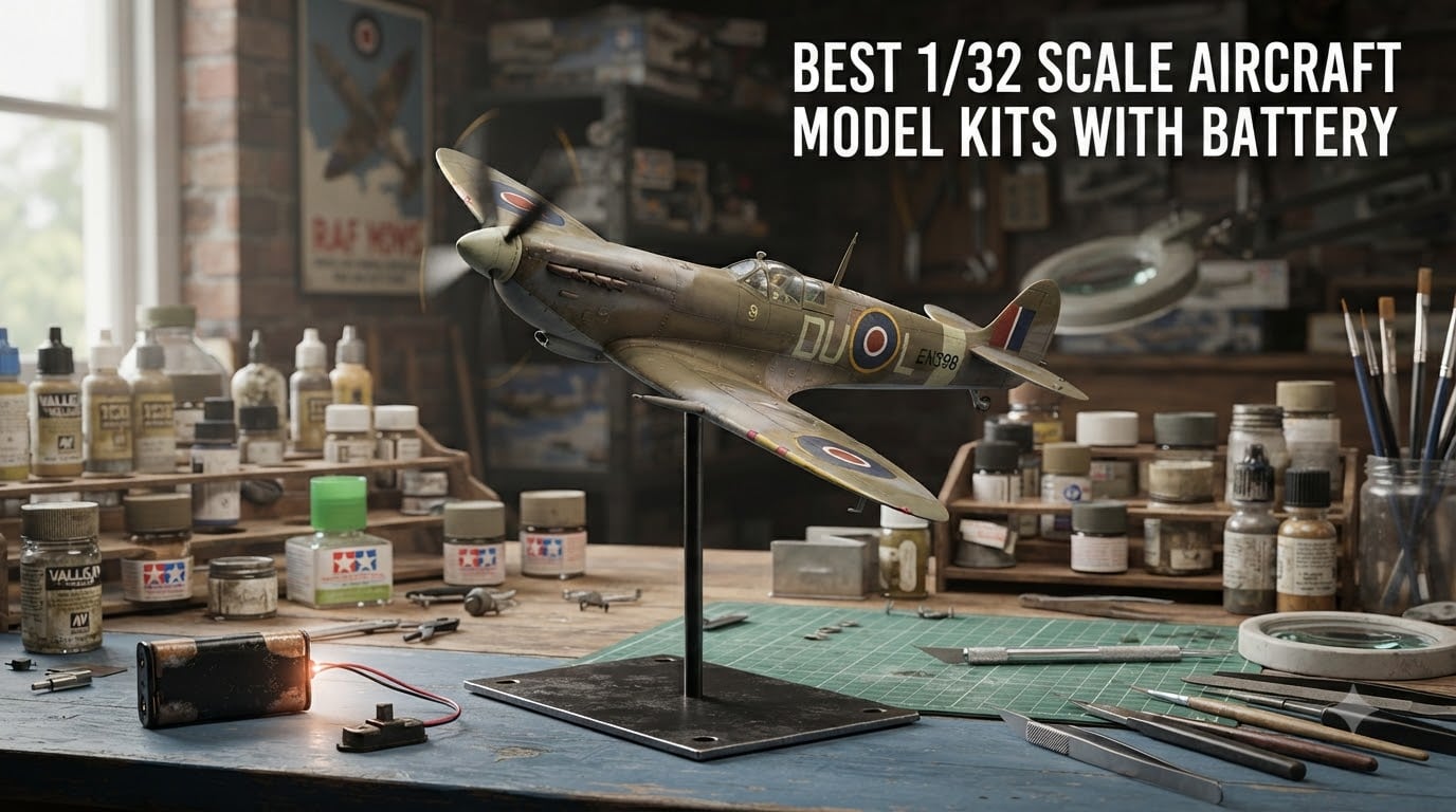 best 1/32 scale aircraft model kits with battery