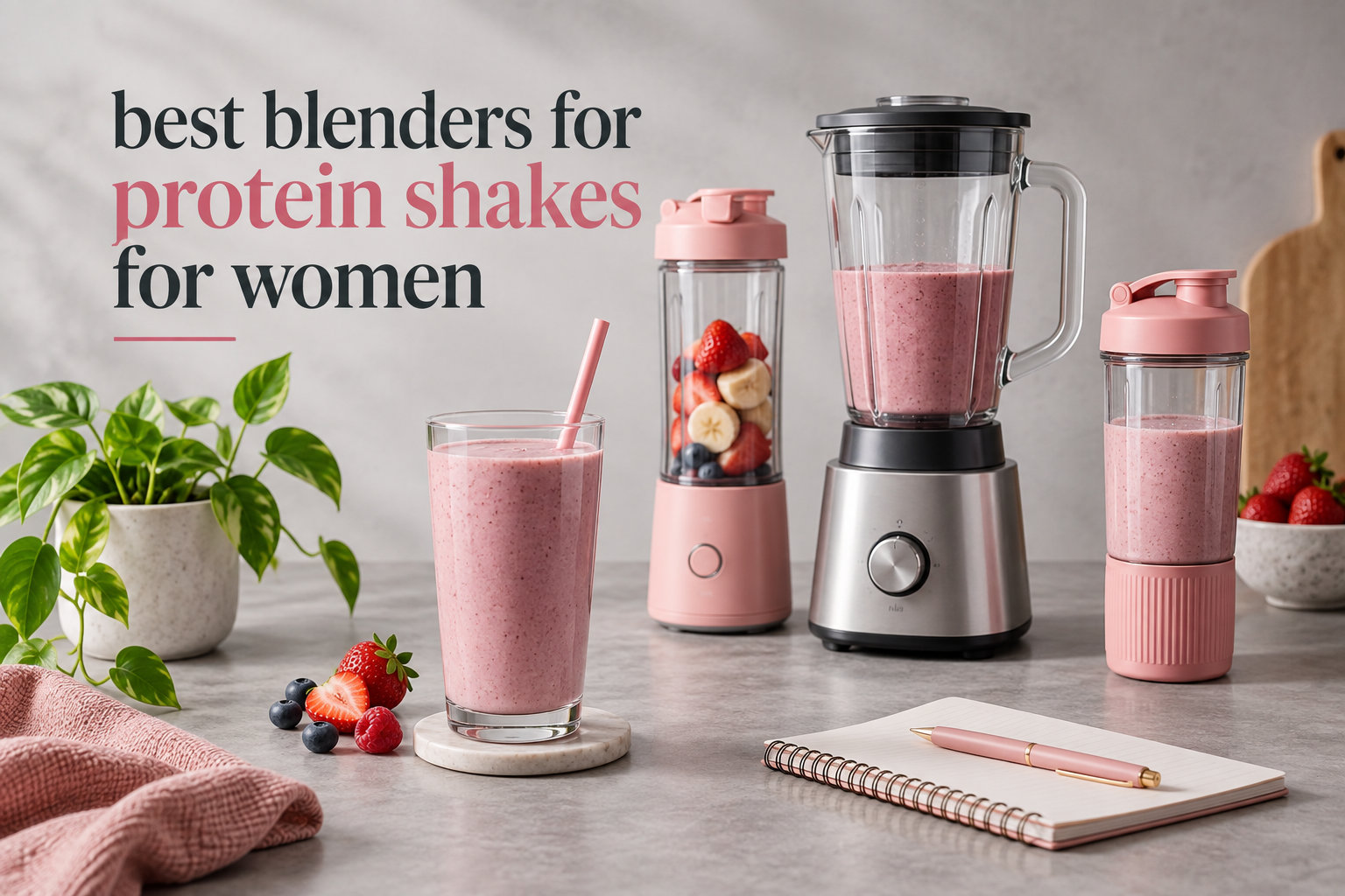 best blenders for protein shakes for women