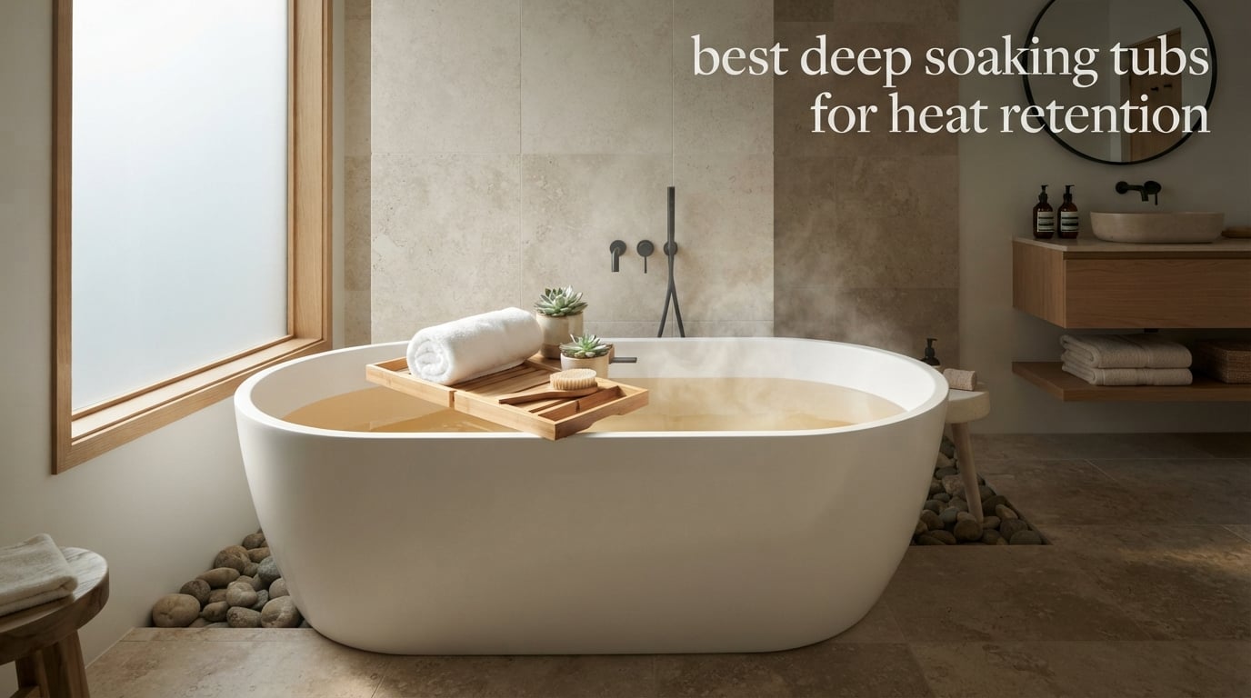 best deep soaking tubs for heat retention