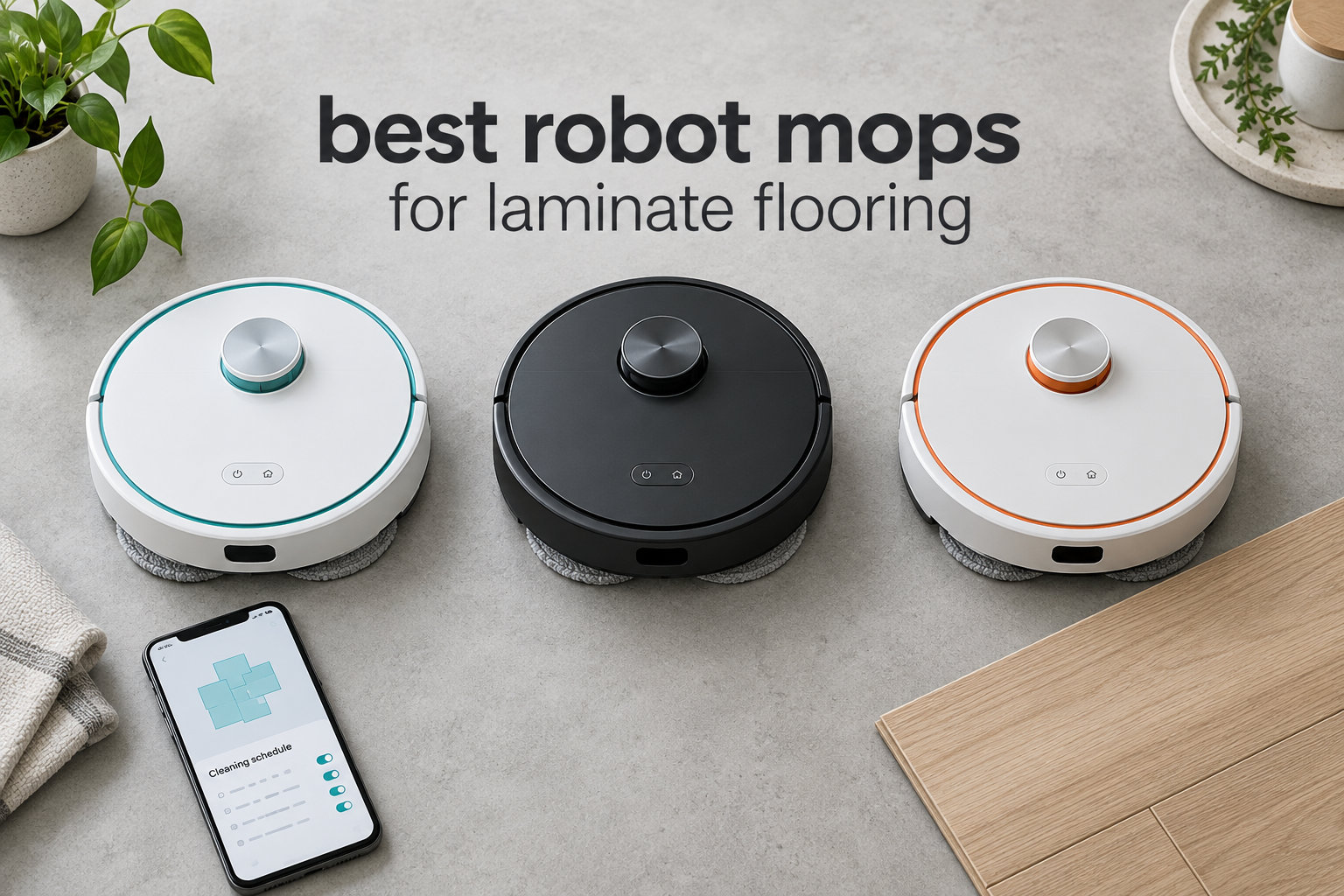best robot mops for laminate flooring