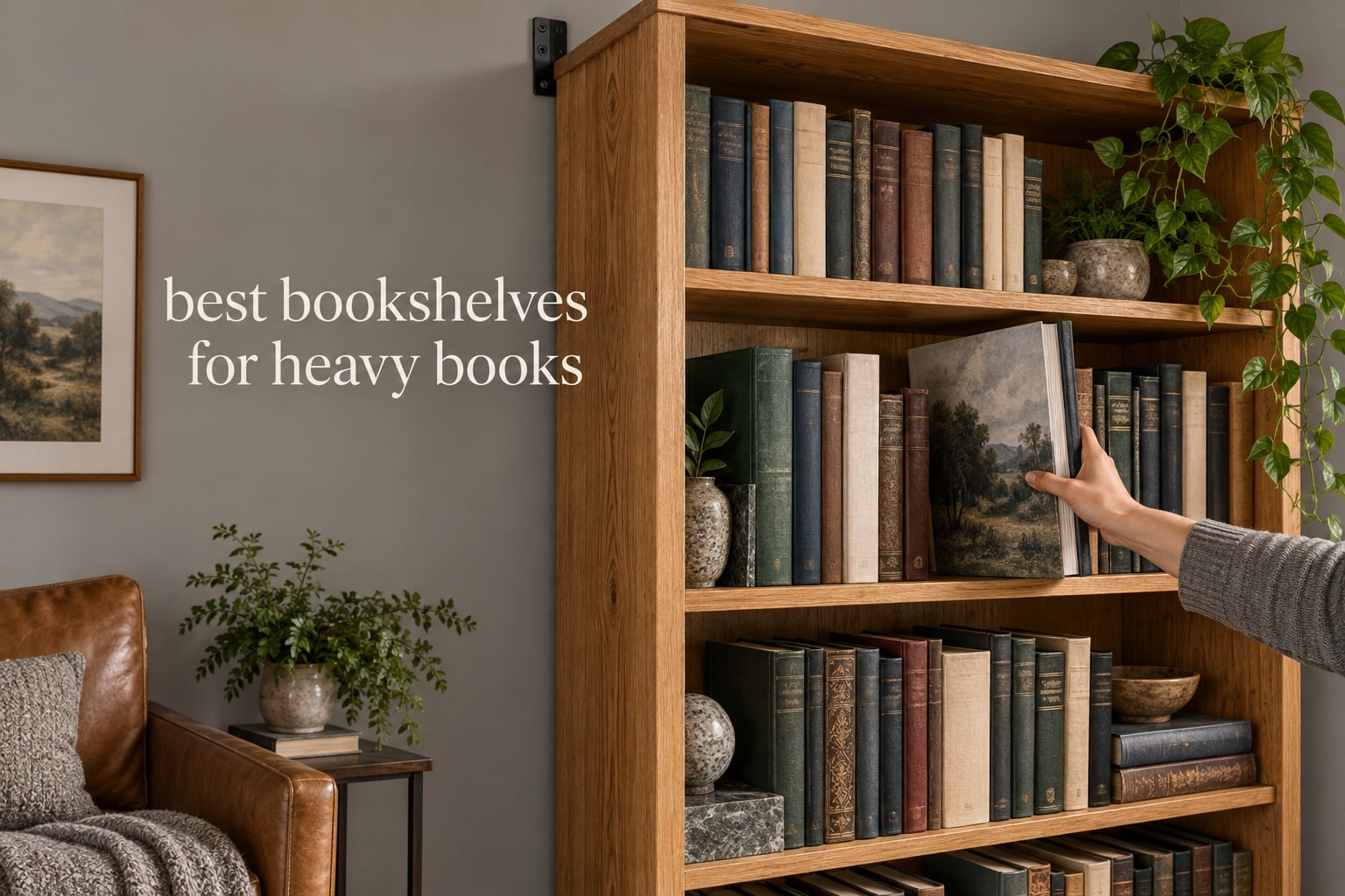 best bookshelves for heavy books