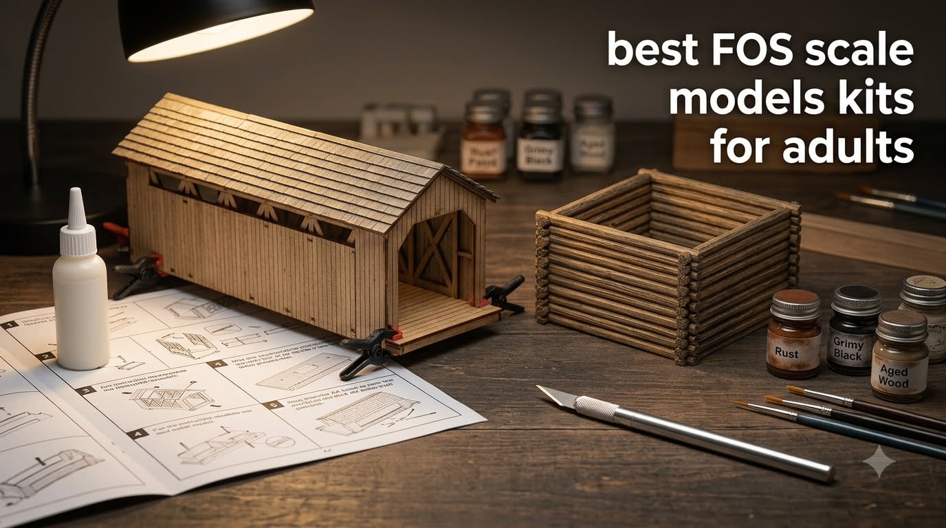 best fos scale models kits for adults