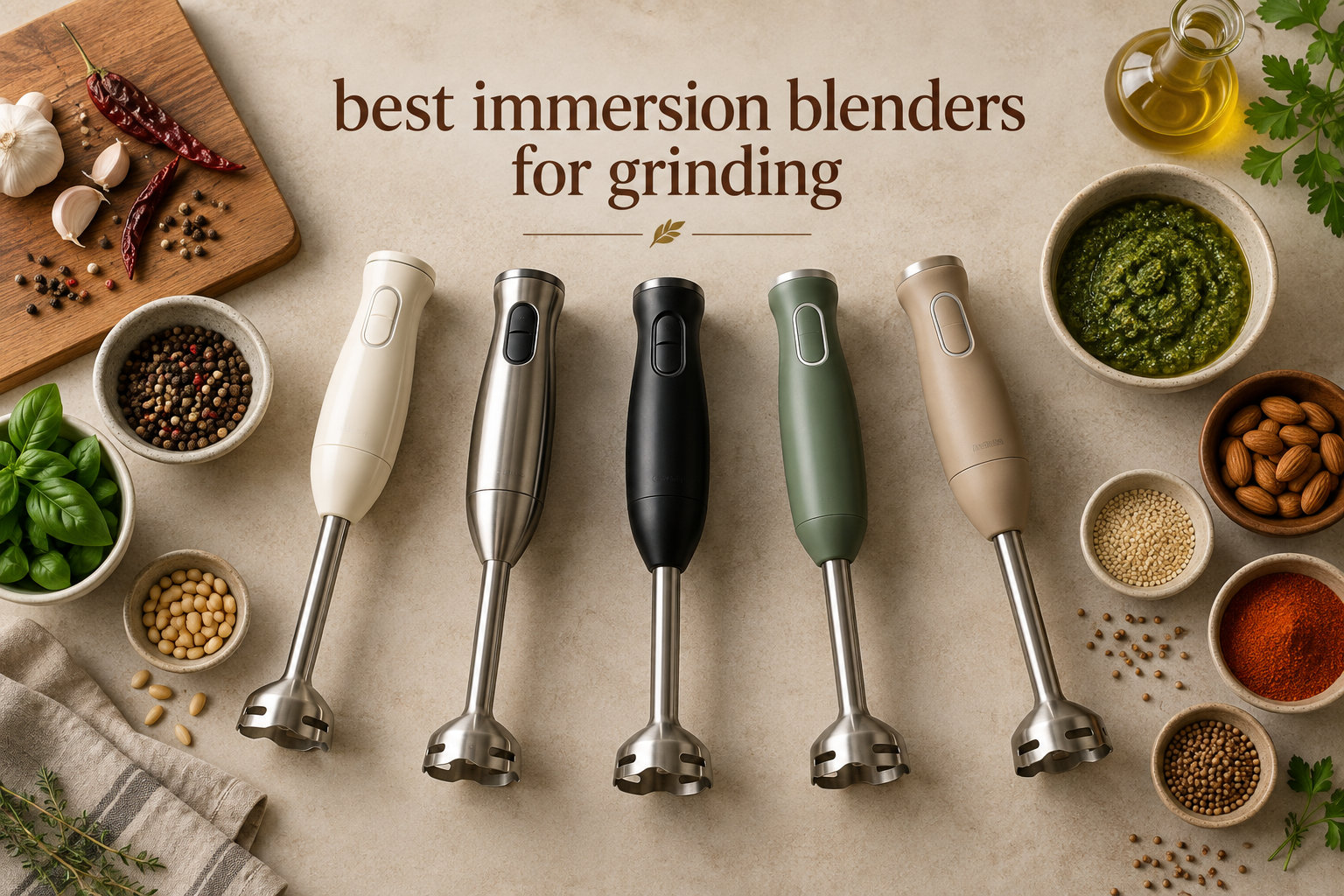 best immersion blenders for grinding