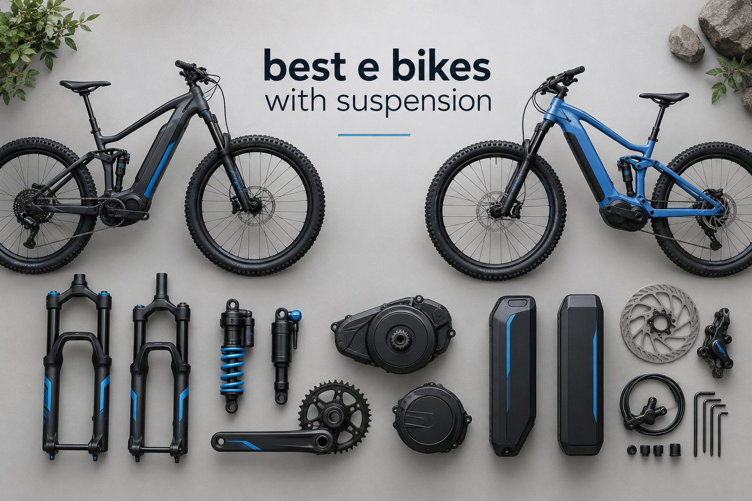 best e bikes with suspension