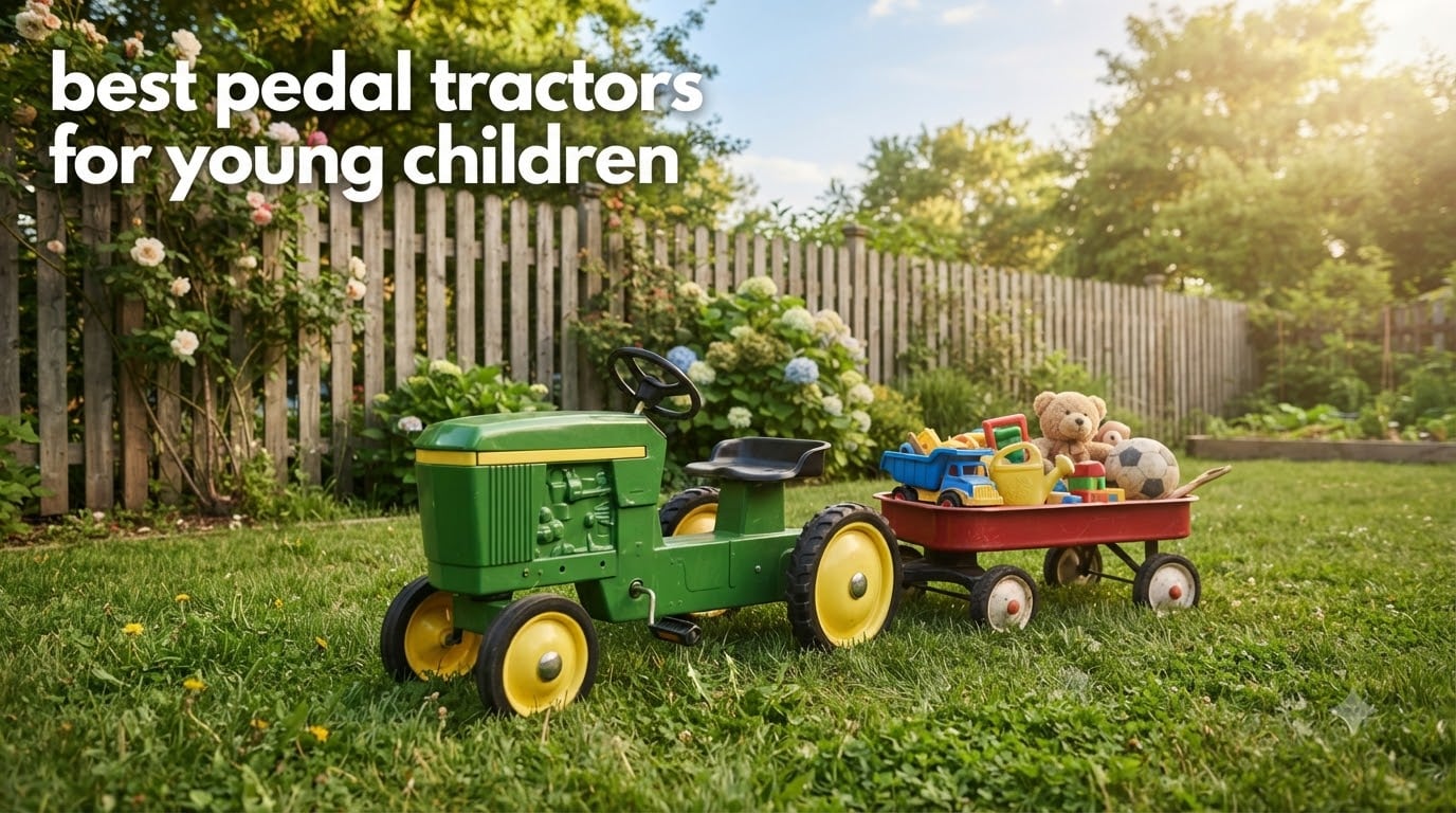 best pedal tractors for young children